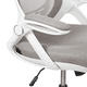 thumbnail image 3 of Silla de oficina Versalles blanco/gris claro, 3 of 4