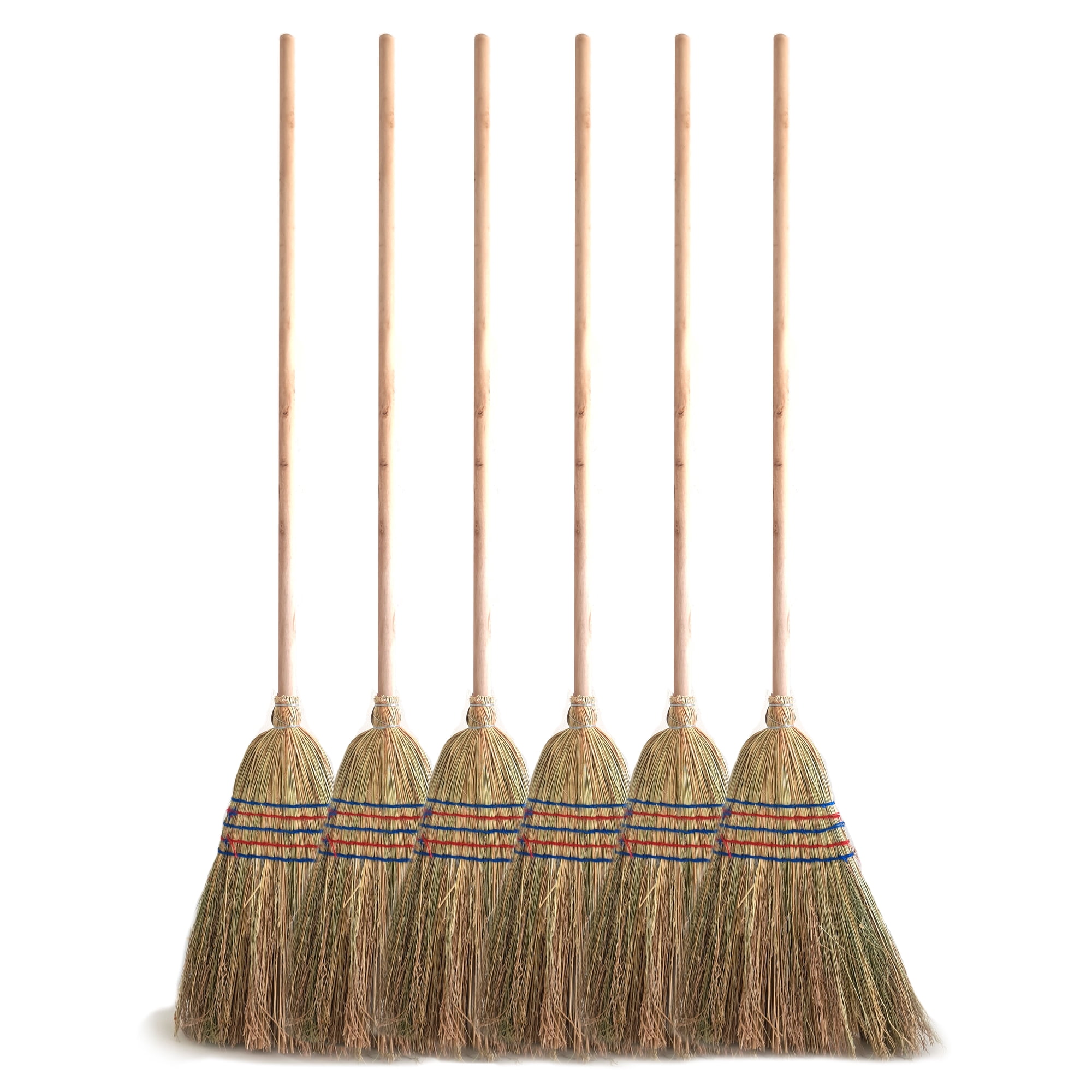 Picsrch - Escoba De Rama 5 Costuras - Pack 6 Unidades