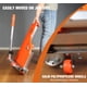 thumbnail image 5 of Plancha de vinilo CUTTEREX de 13 pulgadas con ruedas y luz LED, 5 of 9