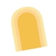 thumbnail image 3 of Papel Pintado De PVC Con Arco Bohemio, Adhesivo De Pared Para Comedor Infantil Y Escolar, Color Amarillo, 3 of 5