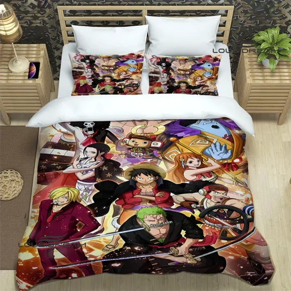 3D cartoon One P-Piece Bedding Sets exquisite bed supplies set duvet cover bed comforter set bedding set luxury birthday gift Bed Sheets