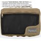 thumbnail image 2 of Bolsa de primeros auxilios Maxpedition individual, ligera, caqui, 2 of 8