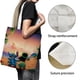 thumbnail image 3 of Lilo y Stitch Bolso de tela con estampado de lienzo para mujer, bolsa de compras reutilizable y estética, con cremallera interior, regalo para mujer,40*40cm., 3 of 6