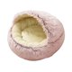 thumbnail image 1 of Cama Redonda De Felpa Para Perros Y Gatos, Nido De Cueva Para Dormir, Cálido Y Esponjoso, 1 of 5