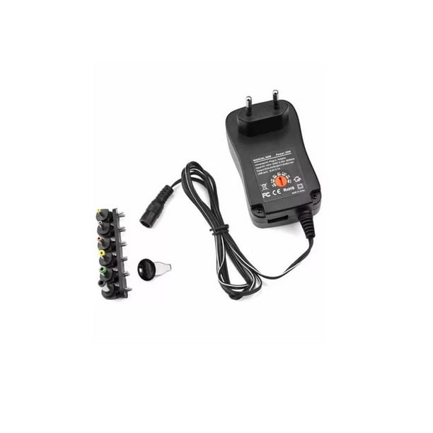 Adaptador De Corriente Universal 12w Regulable 3v A 12v