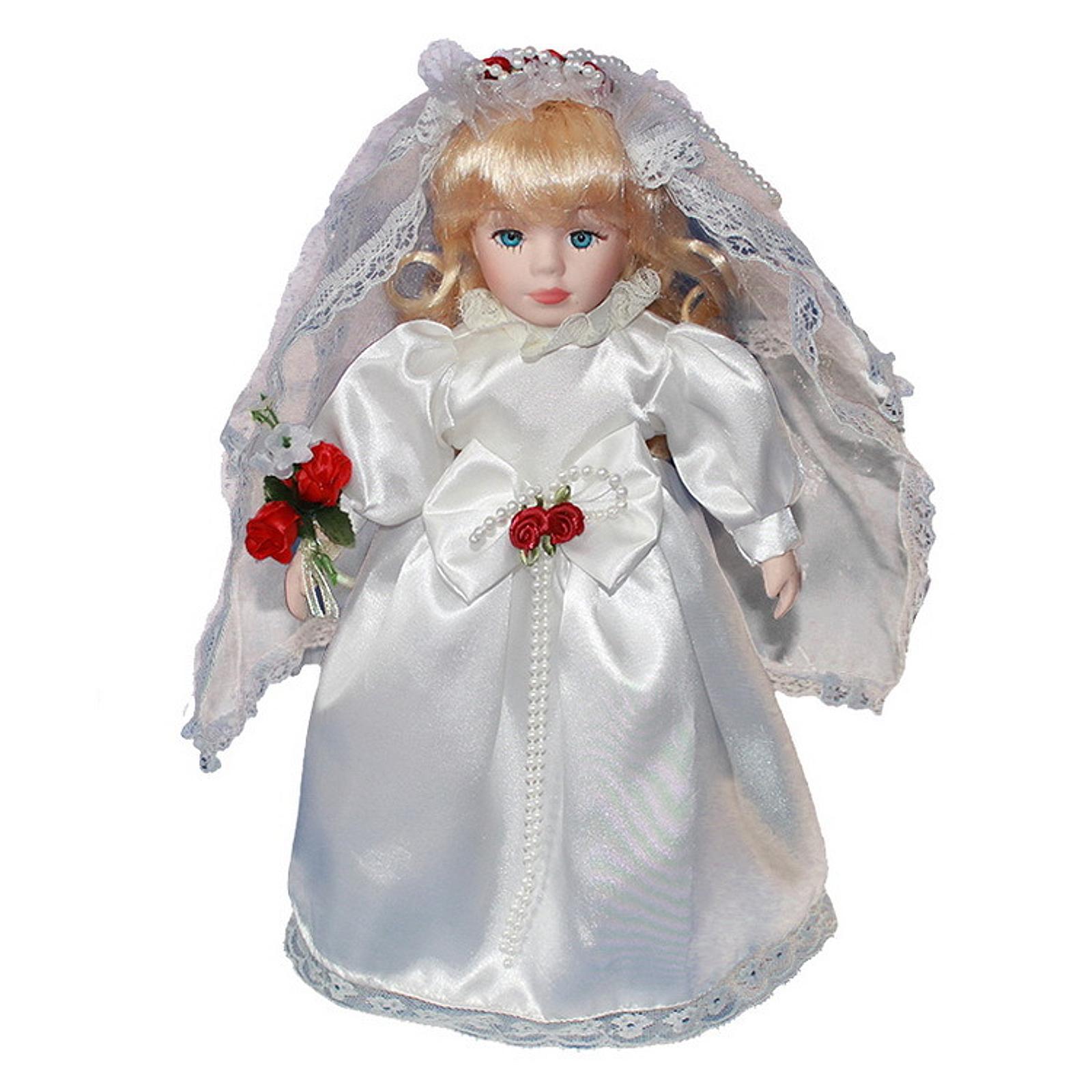 Magideal - Muñeca De Para Boda, Escultura De 15,75 Pulgadas, Decoración Para Fiesta, Decoración Del Hogar, Artesanía Decorativa, Regalo De Aniversario, Blanco