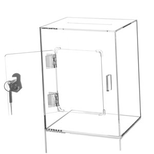 Bothyi - Piggy Bank Pot De Ahorro Transparente Para Adultos Caja De Dinero De La Decoración De Mesa Para Niños