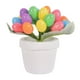 thumbnail image 1 of Huevos De Pascua Artificiales En Maceta, Maceta De Huevos De Pascua Para Habitaciones, Festivales De Interior, Purpurina, 1 of 5