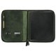 thumbnail image 1 of Funda de Cuaderno de Cuero CestAntiQ 21.6x28 cm con Cierre Verde, 1 of 8