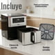 thumbnail image 3 of Freidora de aire digital Oster® con capacidad de 9L CKSTAF90D 1550W, 3 of 8
