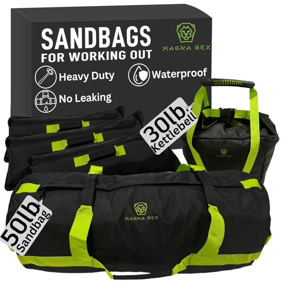 Bolsa de arena ajustable Magna Rex 50-90 lbs para entrenamiento