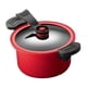 thumbnail image 5 of Olla De Cocina Olla A Presión Fácil De Limpiar Para Leche Pasta Fideos Cereales Rojo, 5 of 5