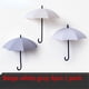 thumbnail image 1 of 3pcs/pack Strong Adhesive Punch-Free Umbrella Hook for Home Decoration and Wall Hanging - Key Hook and Bathroom Accessory, 1 of 4