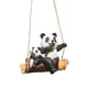 thumbnail image 5 of Colgando Columpio Animal Estatua Jardín Escultura Decoración Pintado A Mano Accesorios Panda, 5 of 5