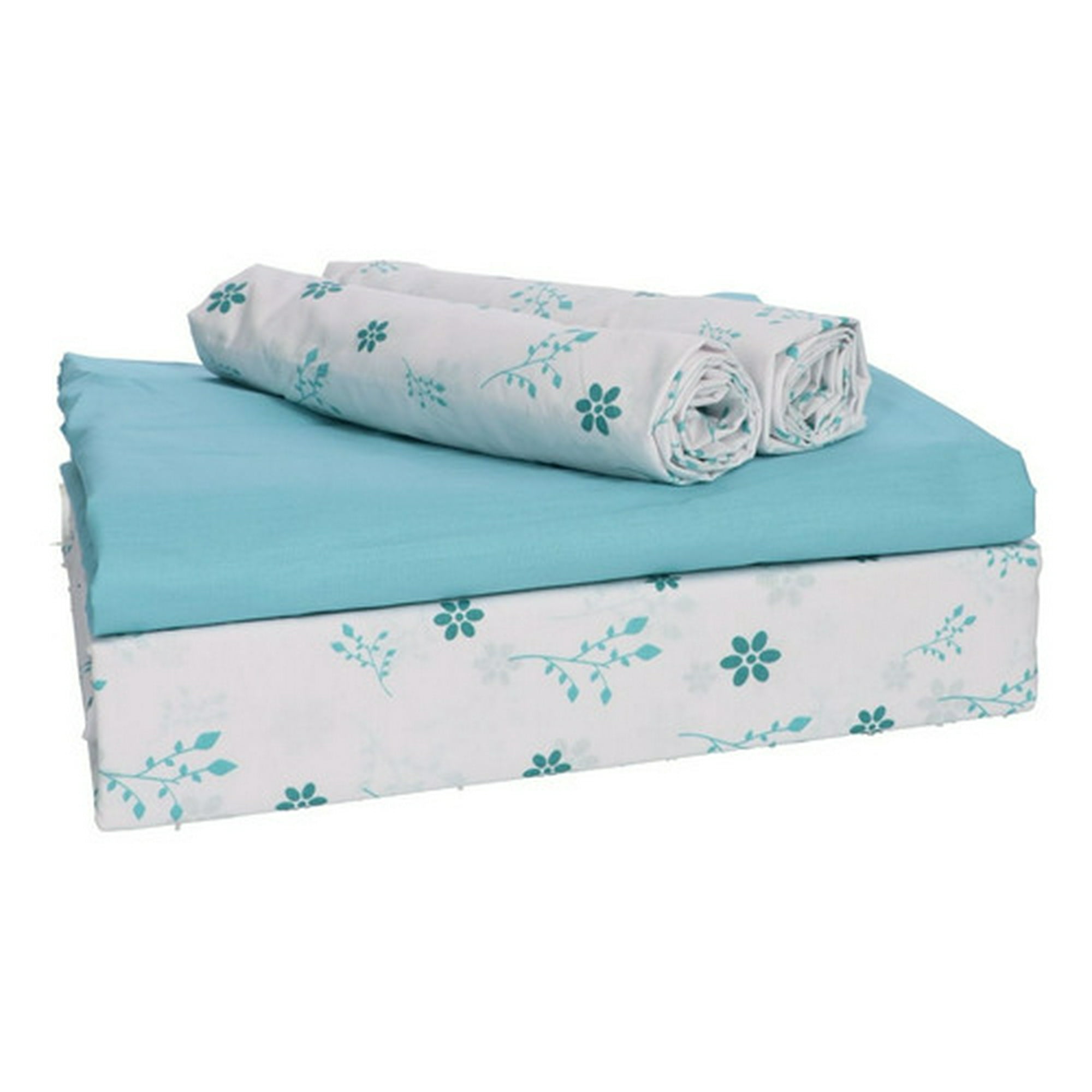 Sabana Andes Estampado 180 Hilos Flor 103 1.5 Plaza