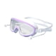 thumbnail image 4 of Gafas de natación para niños con tapones para los oídos, gafas de buceo, lentes antirrotura y protección contra fugas, visión amplia, gafas ajustables blanco púrpura, 4 of 5