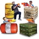 thumbnail image 1 of Paquete premium de 4 inflables NINOSTAR de Combat Battlefield, 1 of 9