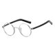 thumbnail image 2 of Monturas De Gafas Clásicas Con Borde Completo, Ovaladas, De Gran Tamaño, Aleación De Titanio, Montura De Gafas, Estilo C, 2 of 5