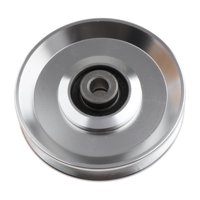 Magideal - Reemplazo De Rodajas De Correa De Almacén De Fitness, Dispositivo De Entrenamiento Ruidoso, Entrenamiento De Fuerza De Luz, Aleación Práctica De Alumi 9Cm Sólido