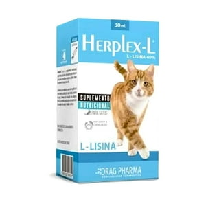 Dragpharma - Herplex - L Suplemento Lisina Para Gato