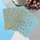 thumbnail image 3 of Paquete de 100 servilletas de cóctel - Servilletas de papel de lujo de 3 capas para fiestas - Servilletas desechables para bebidas y bodas, 3 of 5