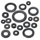 thumbnail image 4 of Uxcell M5 Arandela Plana de Goma Paquete de 60 5mm ID 11mm OD Espaciador de Sellado Anillo de Junta Negro, 4 of 6