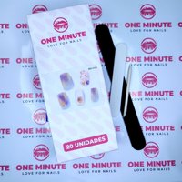 One Minute - Uñas Gel Semicuradas Diseño 128