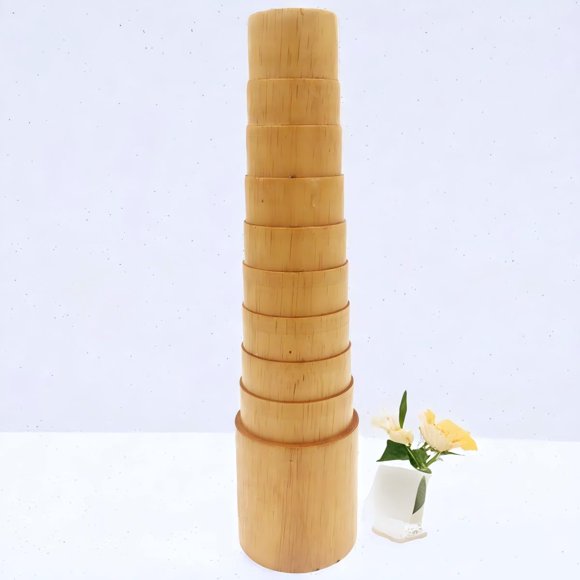 Mandril de madera para pulseras DKUWBJAS 298 mm 42‑72 mm