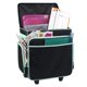 thumbnail image 1 of Bolso Tote Everything Mary 46 cm negro y verde azulado con ruedas, 1 of 8