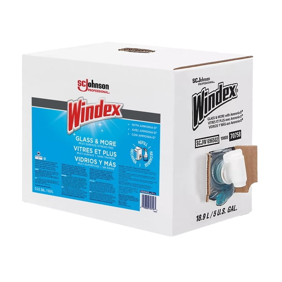 Limpiador de vidrios y superficies SC Johnson Windex Streak Free 19 L