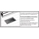 thumbnail image 5 of Rejillas Decorativas Floor Register Sph408 nkl 10 X 20 Cm Níquel Cepillado, 5 of 7