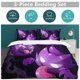 thumbnail image 5 of Gengar Evolutions 3 Pieces Bedding Sets Comfortable Soft Comforter Sets Decoration Bedroom Gifts, 5 of 5