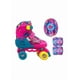 thumbnail image 2 of Patines ajustables T 30-33 + protecciones, rosado, 2 of 3