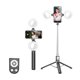 thumbnail image 1 of Palo selfie extensible con control remoto inalámbrico recargable Tik Tok, trípode y lámpara doble, 1 of 5