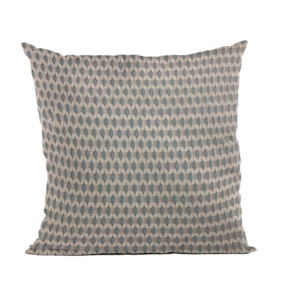 Cojín Plutus Blue Rocks Dot Luxury de 30 cm x 50 cm
