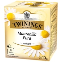 Té Manzanilla Pura Caja 10 G Twinings