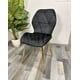 thumbnail image 2 of Pack 2 Sillas Para Comedor Acolchada Aviador Gold Negro, 2 of 3