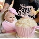 thumbnail image 4 of Decoración para tartas EONNCNT con purpurina de feliz cumpleaños en oro rosa, 4 of 6