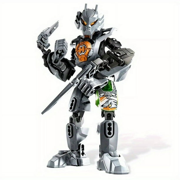 DIY Super Warrior Assembly Block Toys, Hero Factory Robot Warrior Model Toy, Can Be Combined