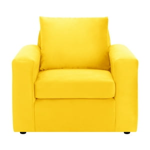 Bodevir - Sofa Kendy 1C Felpa 30 Amarillo