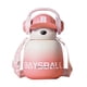 thumbnail image 2 of Botella De Agua 22 Oz Linda Taza De Entrenamiento De Boca Ancha Grande Para Niños De Oficina Al Aire Libre Rosa, 2 of 3