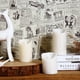 thumbnail image 2 of 1 Roll, Retro British Newspaper Pattern Wallpaper, Furniture Renovation Wall Decoration Stickers, Bathroom Self-adhesive Instant Stickers, Moisture-proof Anti-dirt Heat Resistant PVC Wallpaper , 17.7, 2 of 2
