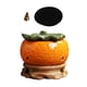 thumbnail image 2 of Quemador De Incienso Naranja, Adornos Artesanales Para Cocina, Escritorio De Habitación Con Base De Madera, 2 of 3