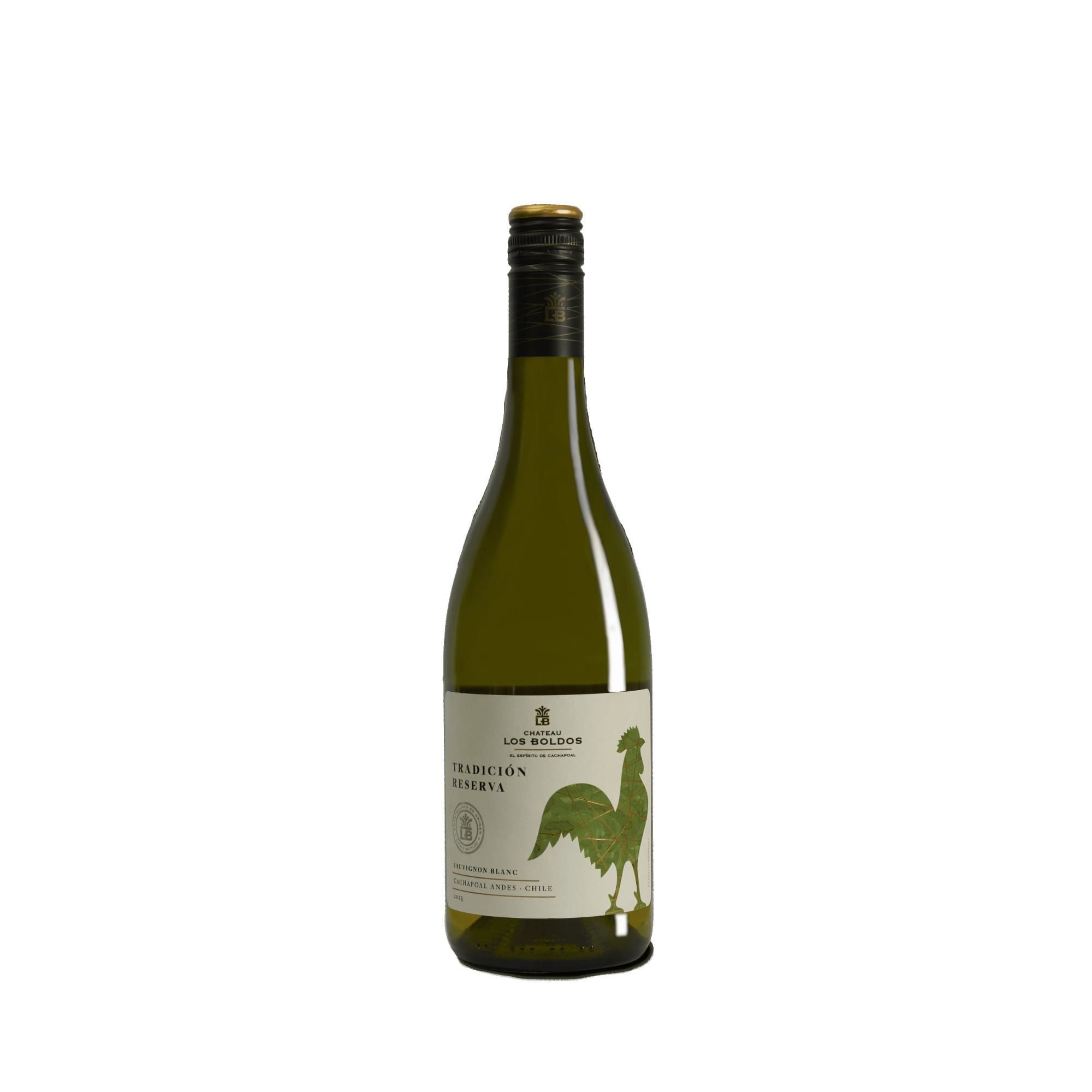 Vino Sauvignon Blanc Botella 750 ml Chateau Los Boldos