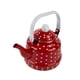 thumbnail image 4 of Tetera Esmaltada Para Top 1.1L Multiusos Para Restaurant Office Pot Red, 4 of 5