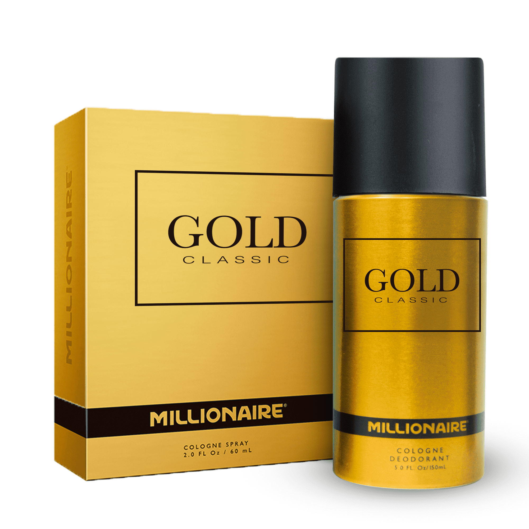 Pack Perfume Millionaire Gold Classic 60ml+desodorante 150ml