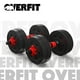 thumbnail image 5 of Set Mancuernas Y Barra Unibles 15kg Fitness Pesas Ajustables, 5 of 5