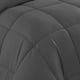 thumbnail image 4 of Juego de edredón Sweet Home Collection, tamaño completo, gris, 7 piezas, 4 of 6