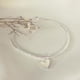 thumbnail image 3 of Pulsera mostacilla 1 vuelta corazón Plata 925 | Elegancia para todos los días | Bendito Amor, 3 of 5