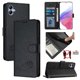 thumbnail image 1 of Funda tipo cartera FOXDOCK para Samsung Galaxy A04E 4G con soporte, ranuras, RFID, diseño de gato, 1 of 5